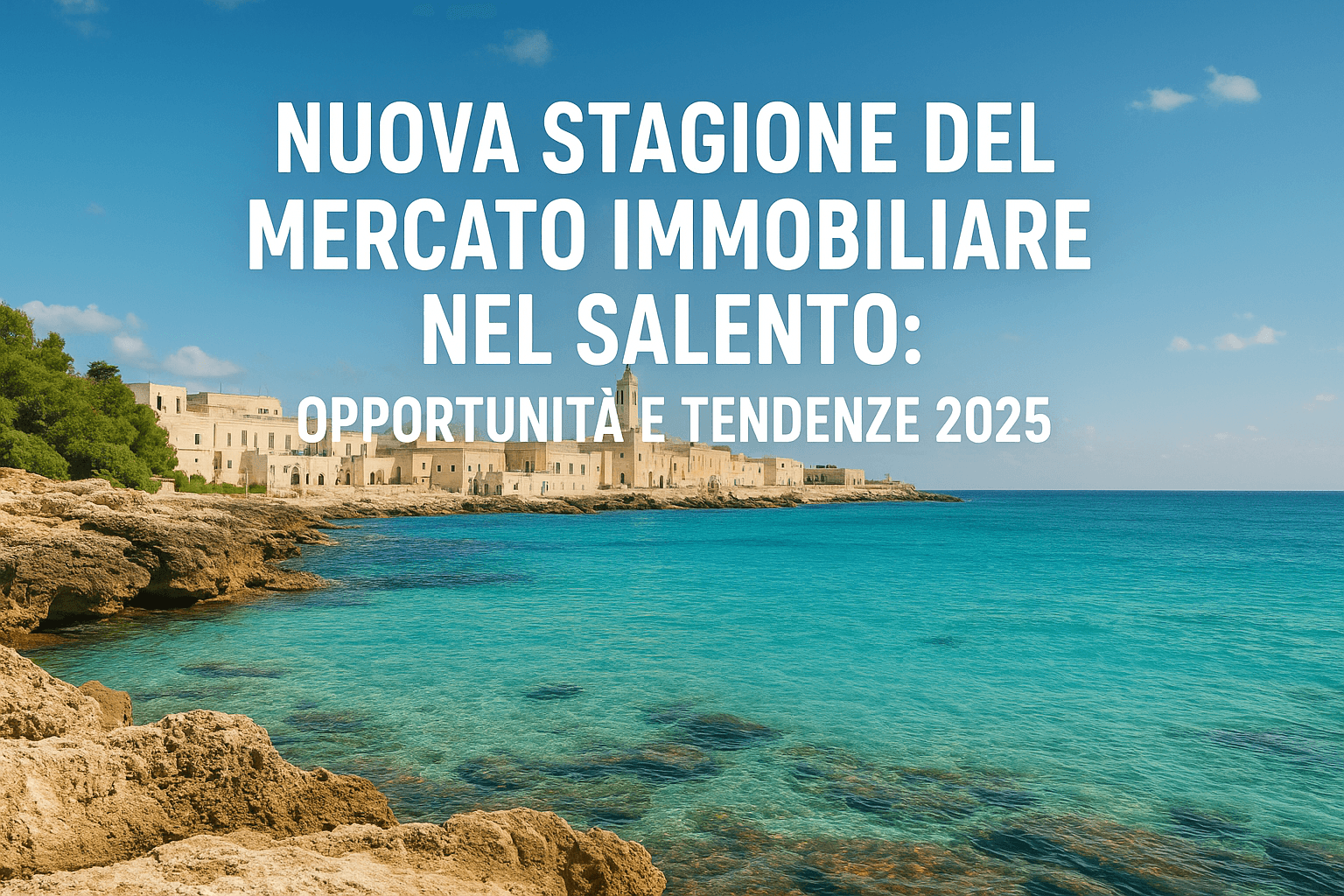 Nuova Stagione del Mercato Immobiliare nel Salento: Opportunità e Tendenze 2025