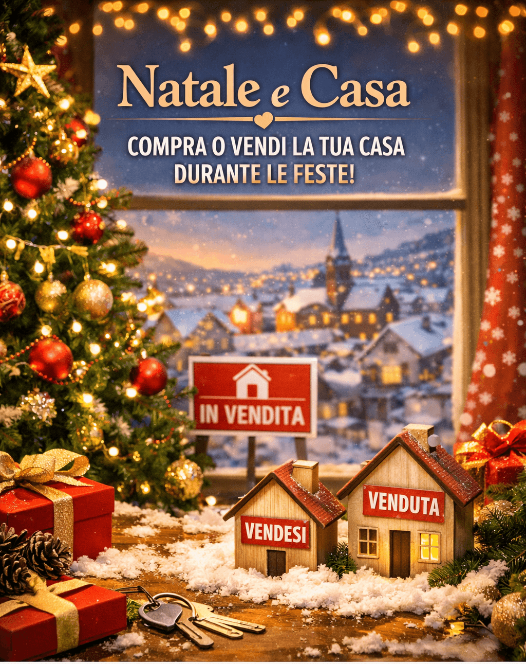 Natale e Casa: Perché le Feste Sono il Momento Giusto per Vendere o Comprare Casa